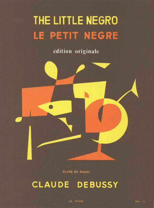 Le Petit Negre Flute And Piano (Softcover Book)