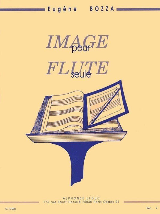 Bozza - Image Op 38 for Flute Solo by Eugene Bozza, Alphonse Leduc