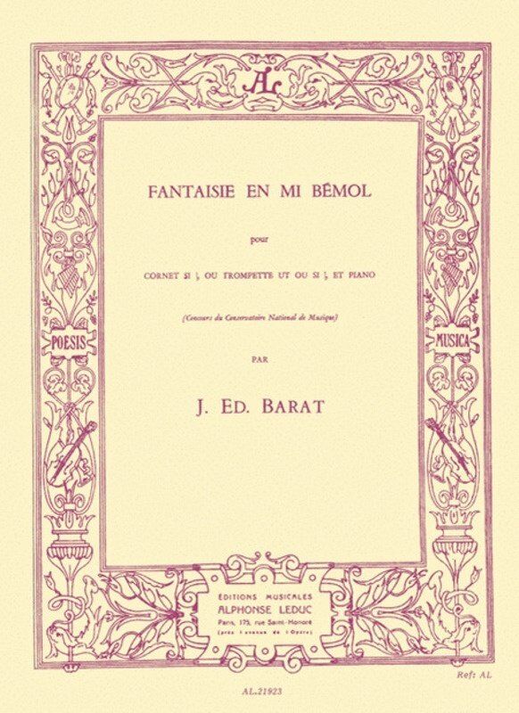 Barat - Fantasie in E Minor for Trumpet and Piano
