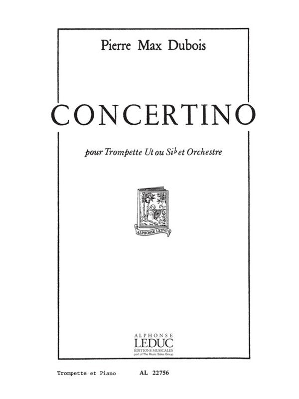 Concertino Trumpet/Piano (Softcover Book)