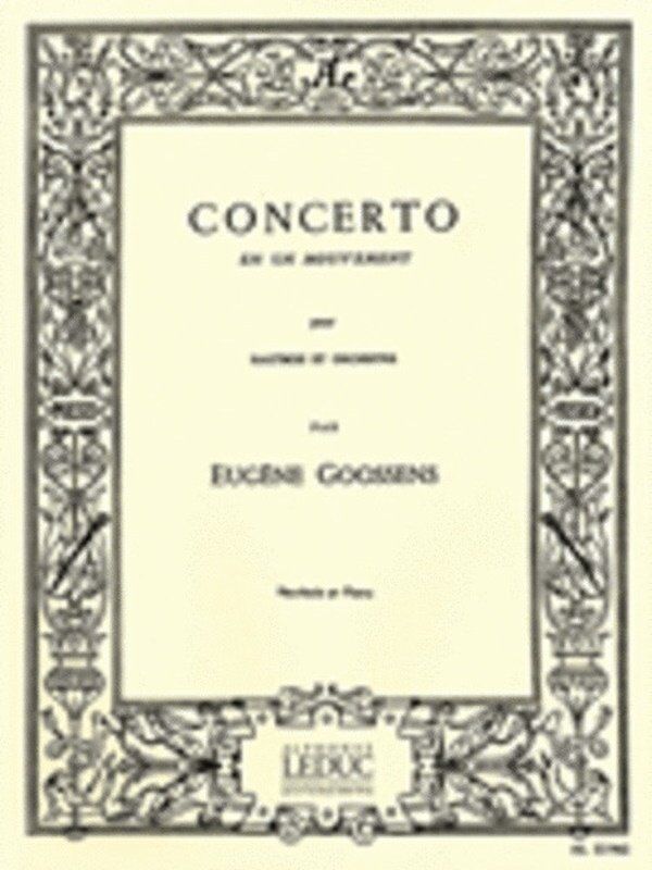 Goossens - Concerto in One Movement for Oboe and Piano