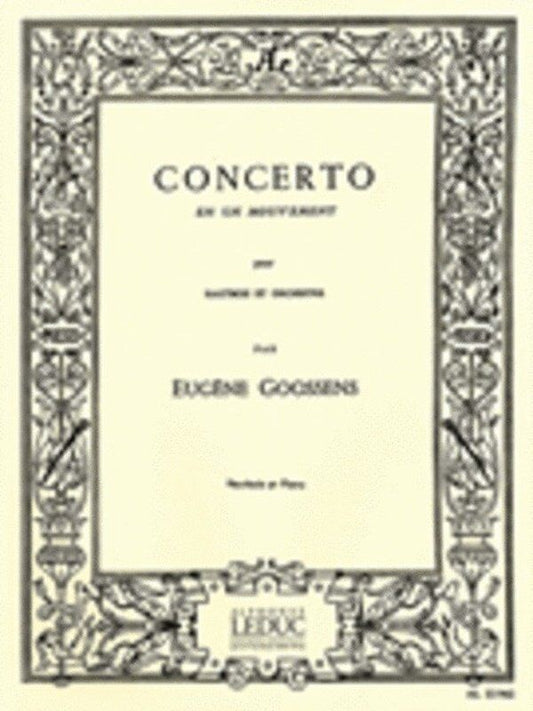 Goossens - Concerto in One Movement for Oboe and Piano