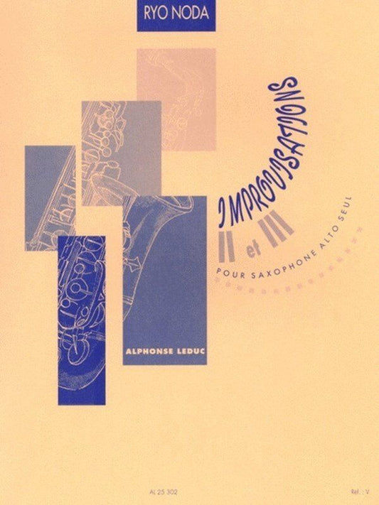 Noda - Improvisations 2 & 3 for Alto Saxophone Solo