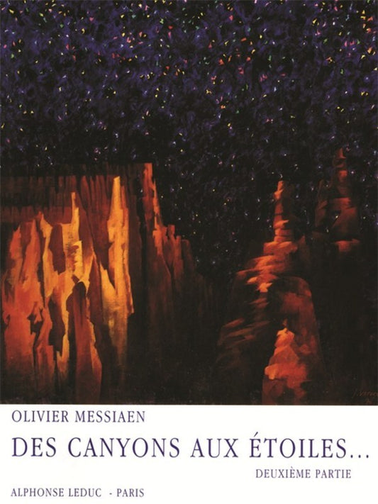 Des Canyons Aux Etoiules Vol 2 Orchestra Mov 6-7 Score