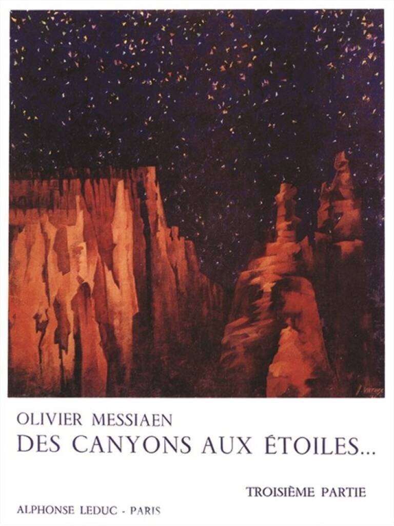 Messiaen - Des Canyons Aux Etoiles Part 3 Score (Alphonse Leduc)