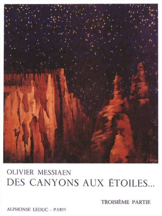 Messiaen - Des Canyons Aux Etoiles Part 3 Score (Alphonse Leduc)