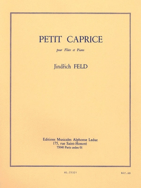 Small Caprice For Flute And Piano (Softcover Book)