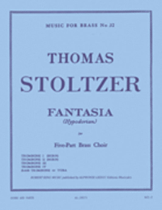 Fantasia - Hypodorian For 5 Part Brass Choir (Music Score/Parts)