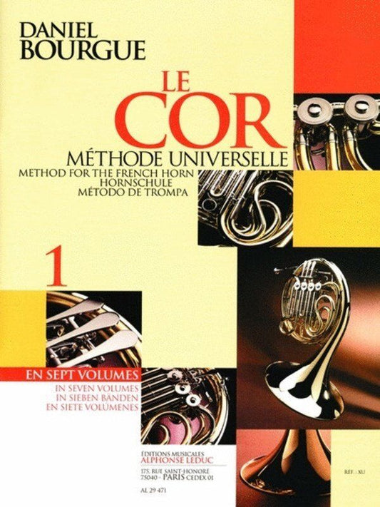 Method for French Horn Volume 1 by Daniel Bourgue