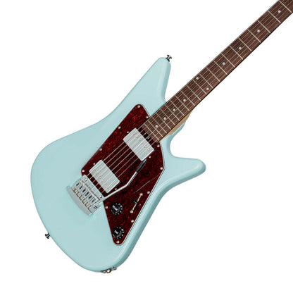 Sterling by Music Man S.U.B. Albert Lee AL40, Daphne Blue Electric Guitar — view 2