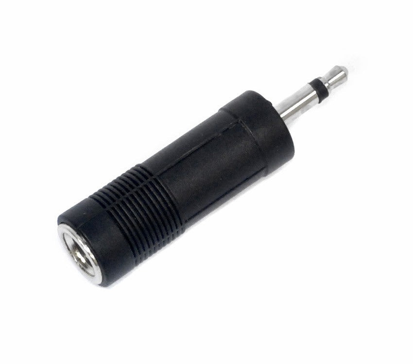 Leem 3.5mm Mono Plug to 1/4" Mono Jack Adaptor Pk-1