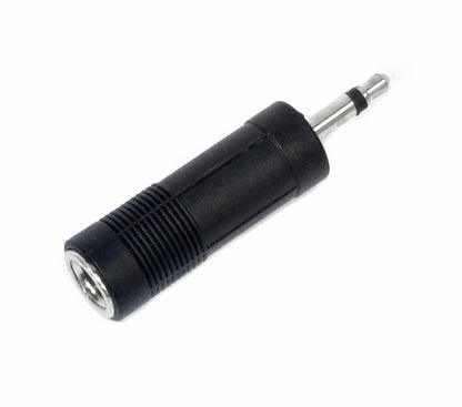 Leem 3.5mm Mono Plug to 1/4" Mono Jack Adaptor Pk-1