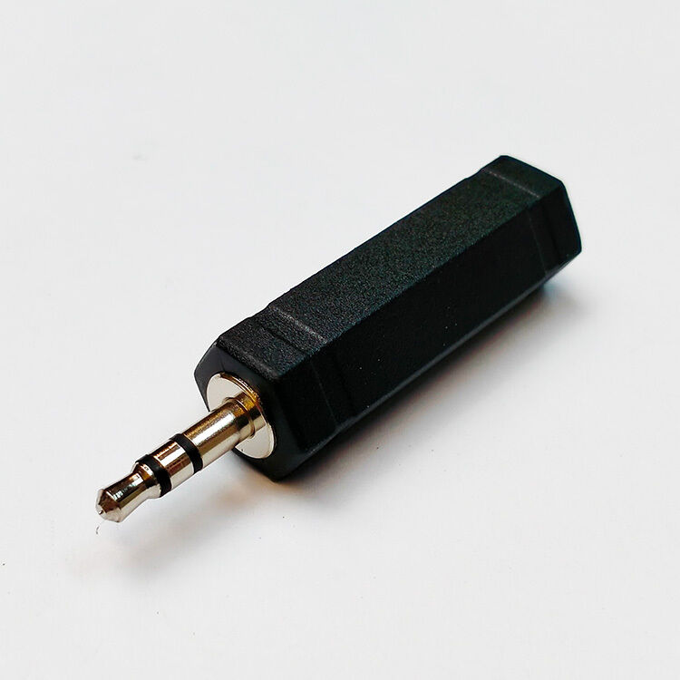 Leem Cable Adaptor 1/4" Stereo Jack to 3.5mm Stereo Plug Pk-1 — view 2