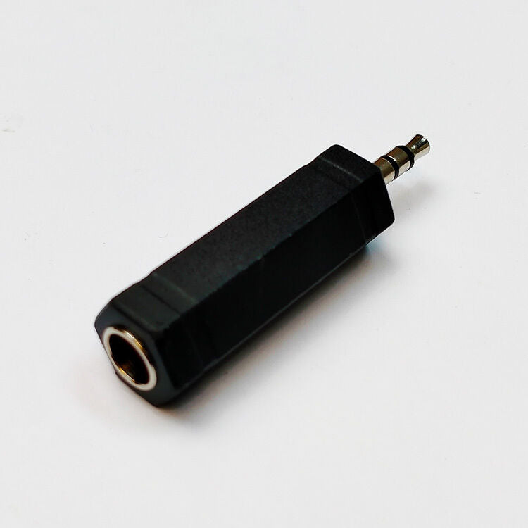 Leem Cable Adaptor 1/4" Stereo Jack to 3.5mm Stereo Plug Pk-1 — view 3