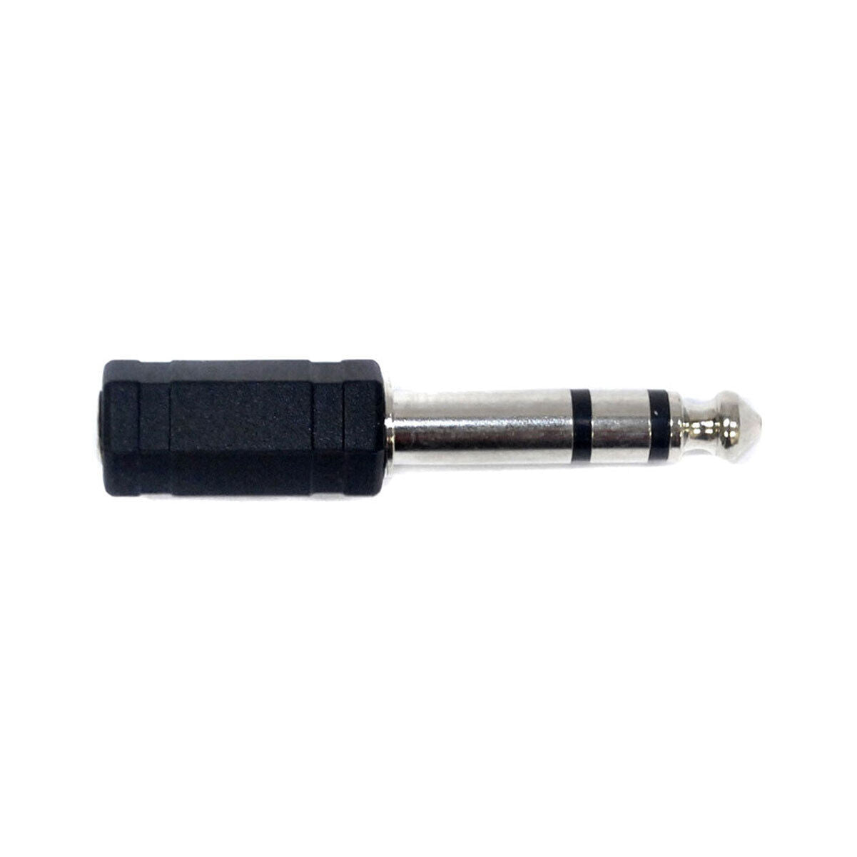 Leem 3.5mm Stereo Jack to 1/4" Stereo Plug Adaptor Pk-1 — view 2
