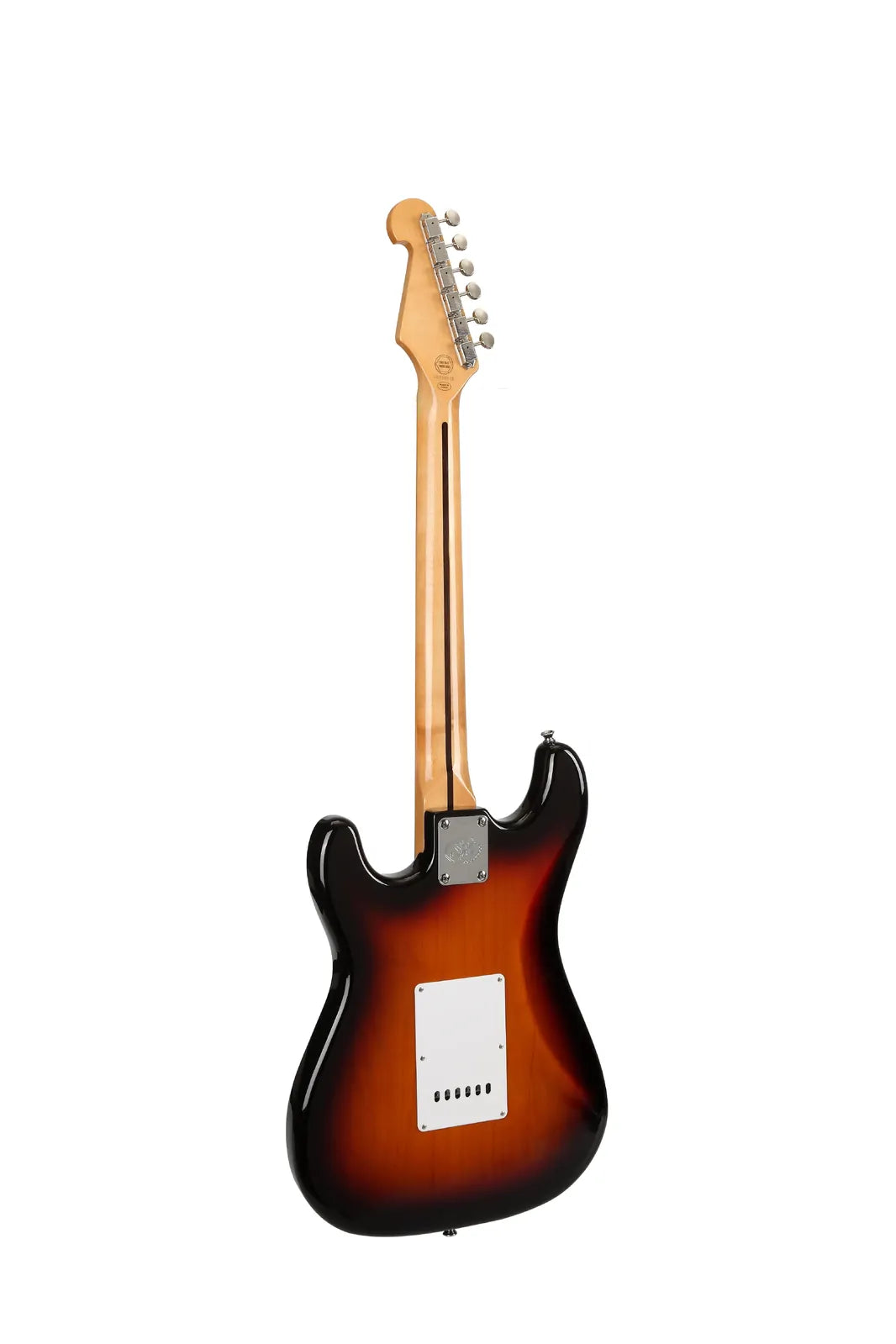 SX Alder Semi-Hollow Electric Guitar with Maple Neck and 3 Single Coil Pickups — view 5