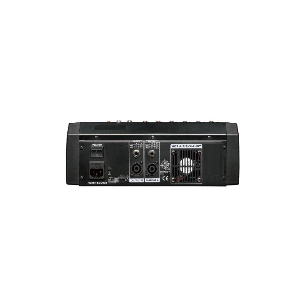 Leem LEP-6 Ultra-Low Noise 6-Channel Powered Mixer with Bluetooth and Digital Display — view 2
