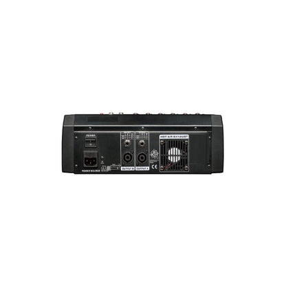 Leem LEP-6 Ultra-Low Noise 6-Channel Powered Mixer with Bluetooth and Digital Display — view 2