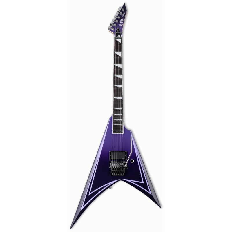 ESP Alexi Laiho Sawtooth Guitar Pink/Black Left Handed