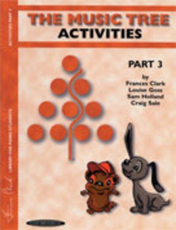 The Music Tree Part 3 Activities Book for Piano