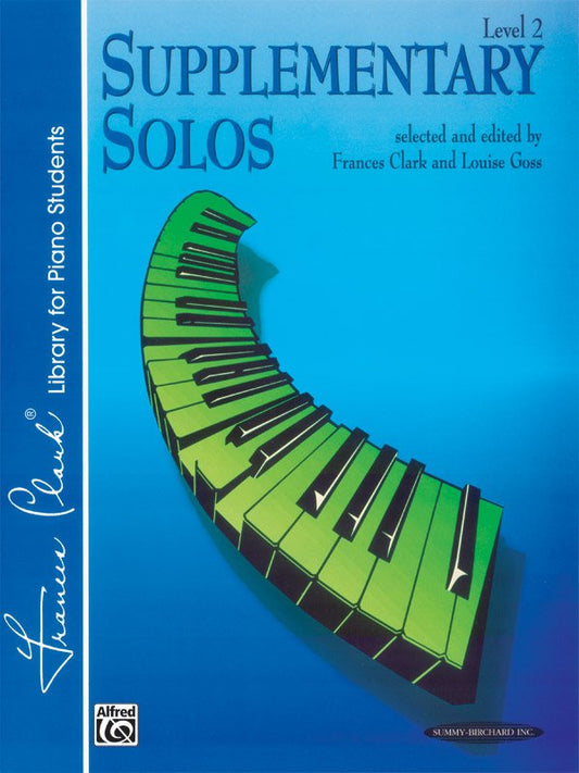Supplementary Solos Level 2 Piano by Summy Birchard, 32 Pages