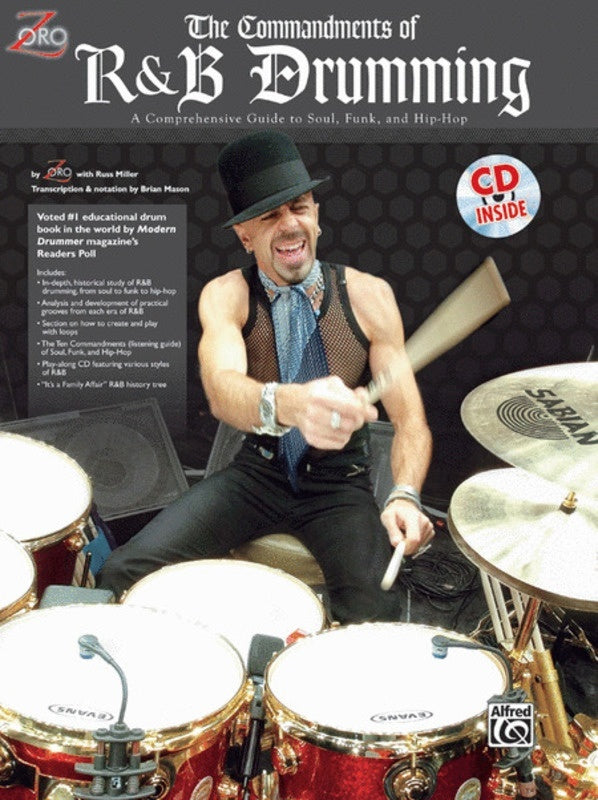 Commandments Of R&B Drumming Book/CD