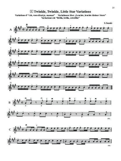 Suzuki Violin School Volume 1 Violin Part — view 4