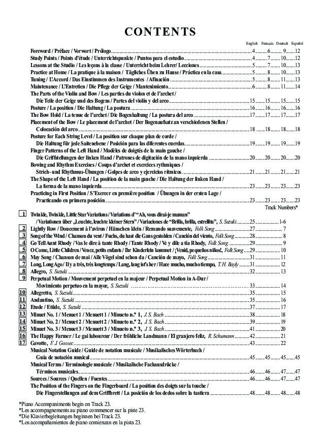 Suzuki Violin School Volume 1 Violin Part — view 3