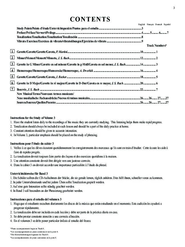 Suzuki Violin School Volume 3 Violin Part — view 3