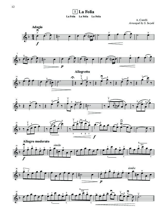 Suzuki Violin School Volume 6 Violin Part — view 5
