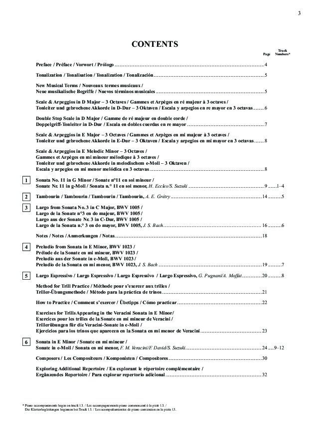 Suzuki Violin School Volume 8 Violin Part — view 3