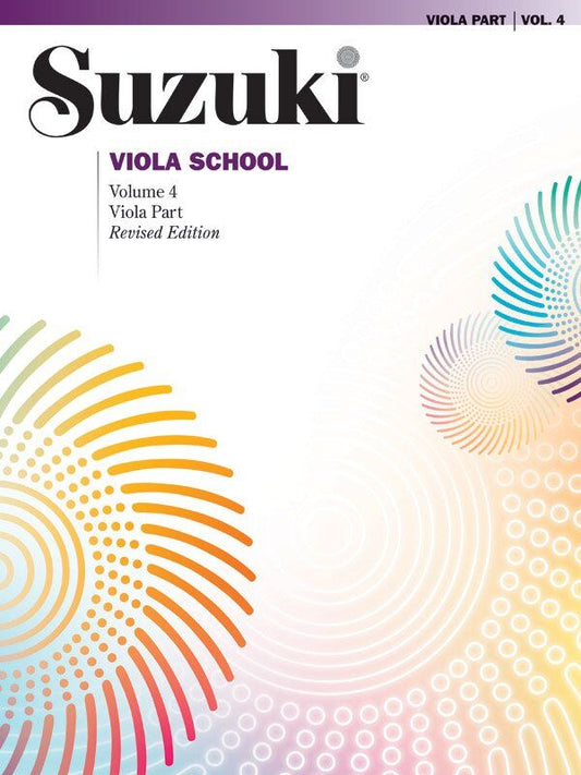 Suzuki Viola School Volume 4 Viola Part