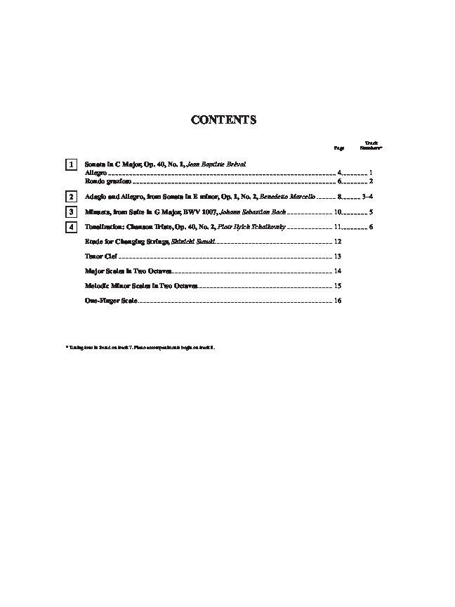 Suzuki Cello School Vol. 4 Cello Part by Dr. Shinichi Suzuki, Alfred Music, 16 pages, International Edition, Federation Festivals 2020-2024 selection — view 2