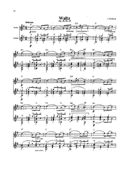 21 Pieces for Violin with Guitar by Thomas Heck — view 3