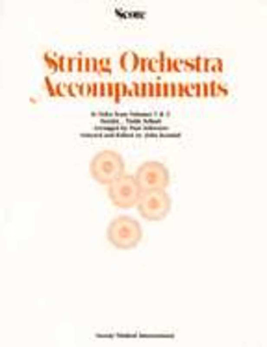 String Orchestra Accomps To Solos Violin 1