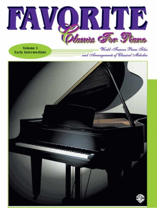 Favourite Classics For Piano Book 1 Book/CD