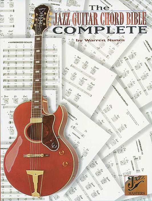 Jazz Guitar Chord Bible Complete (Softcover Book)