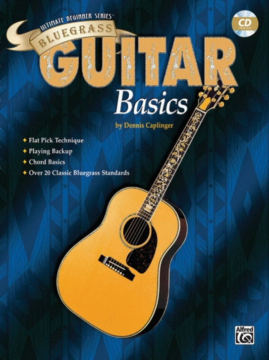 Ultimate Beginner Bluegrass Guitar Basics Book/CD
