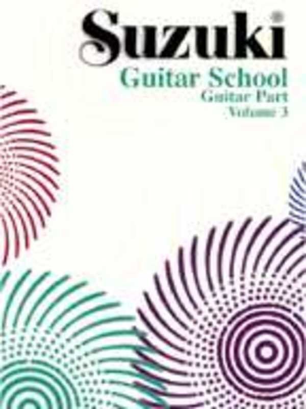 Suzuki Guitar School Vol 3 Guitar Part by Dr. Shinichi Suzuki, Alfred Music, 20 pages