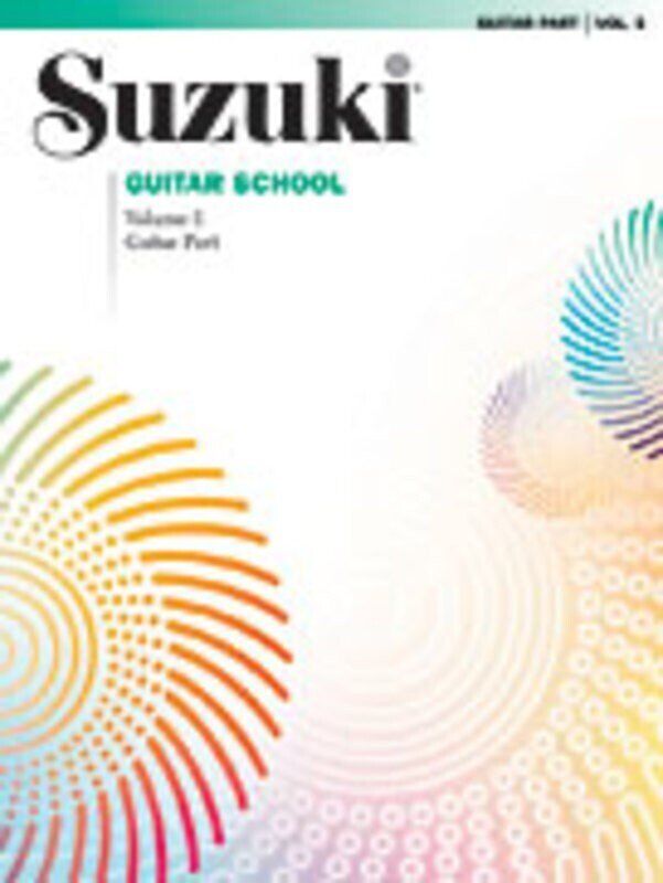 Suzuki Guitar School Vol 5 Guitar Part by Dr. Shinichi Suzuki, Alfred Music, 24 pages, includes works by J. S. Bach and others.