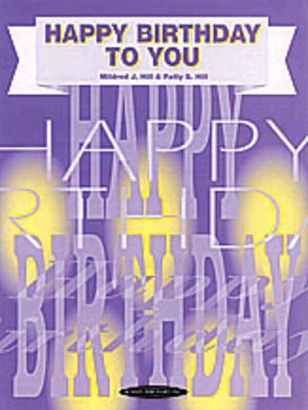 Happy Birthday to You Piano/Vocal Songbook for Guitar