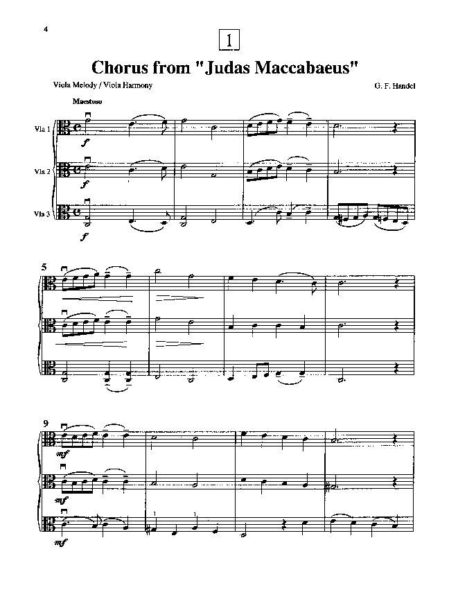 Suzuki Ensembles for Viola Volume 2 — view 4