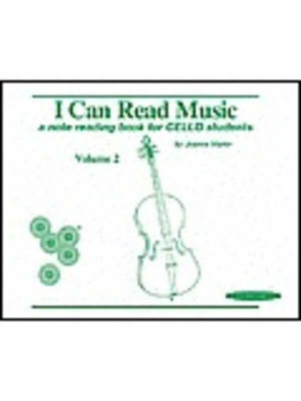 I Can Read Music Vol 2 for Cello by Joanne Martin, 108 Pages, Alfred Music
