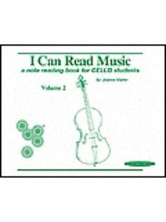 I Can Read Music Vol 2 for Cello by Joanne Martin, 108 Pages, Alfred Music