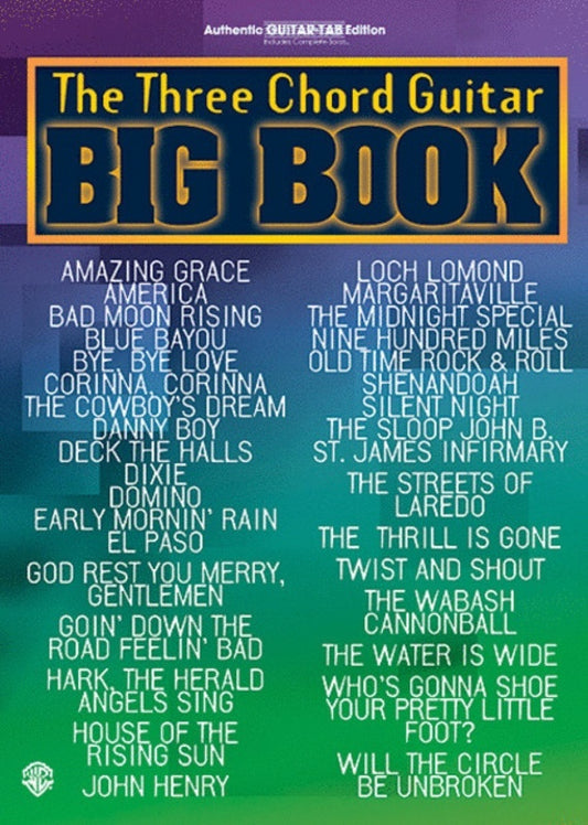 Three Chord Guitar Big Book