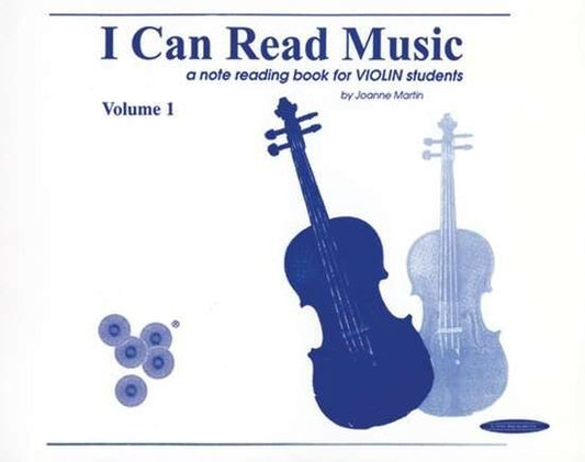 I Can Read Music Vol 1 for Violin by Joanne Martin, 108 Pages, Alfred Music