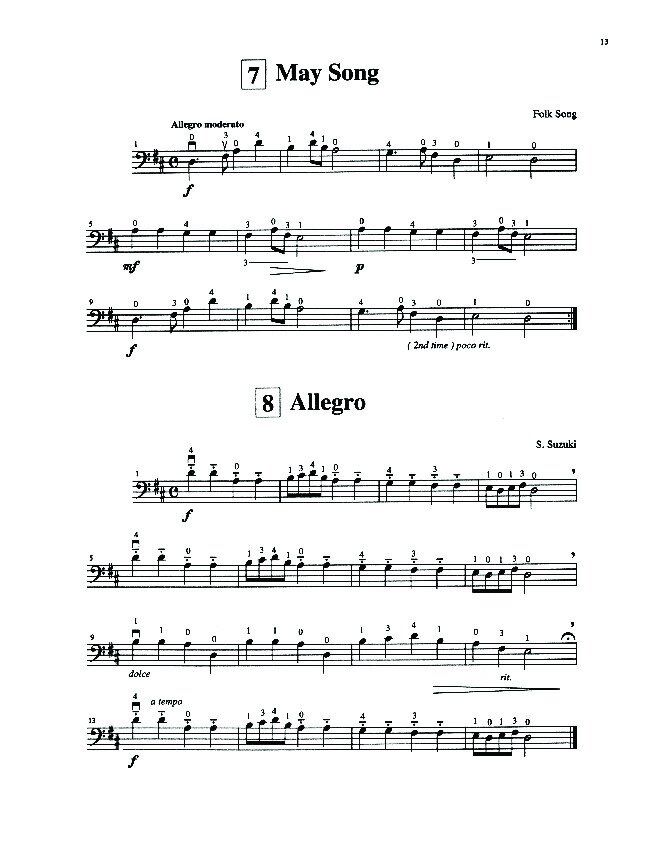 Suzuki Cello School Vol. 1 Cello Part — view 4