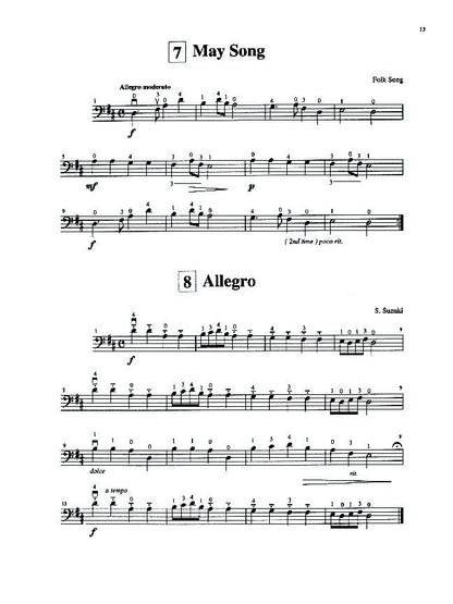 Suzuki Cello School Vol. 1 Cello Part — view 4