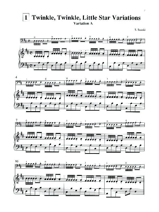 Suzuki Cello School Volume 1 Piano Accompaniment — view 4