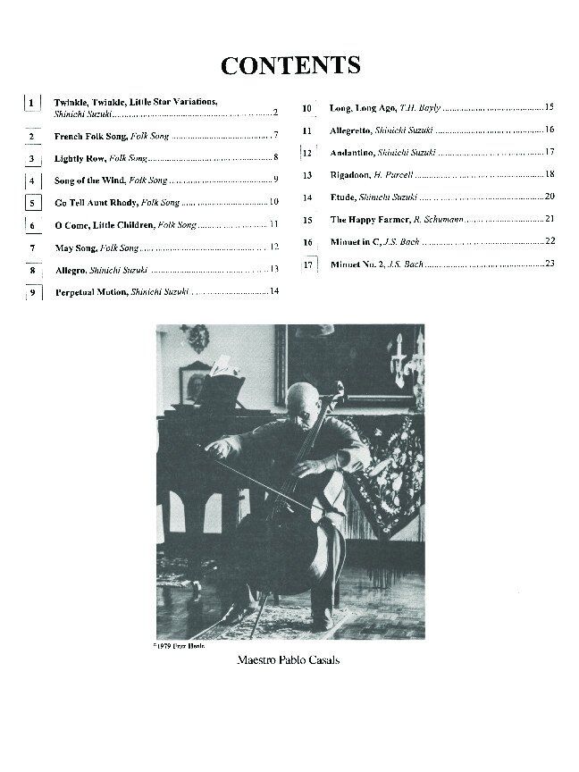 Suzuki Cello School Volume 1 Piano Accompaniment — view 3